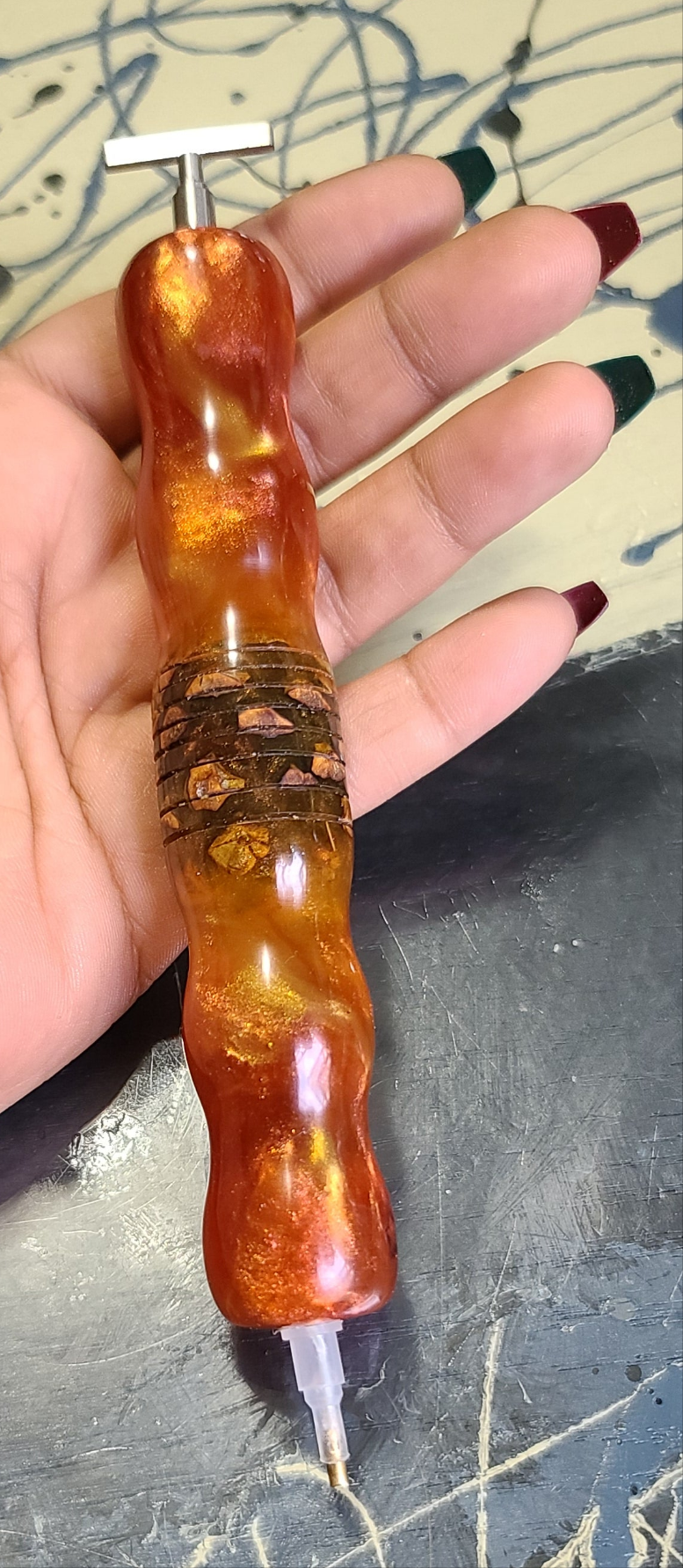 Pinecone diamond painting pen Chuncky
