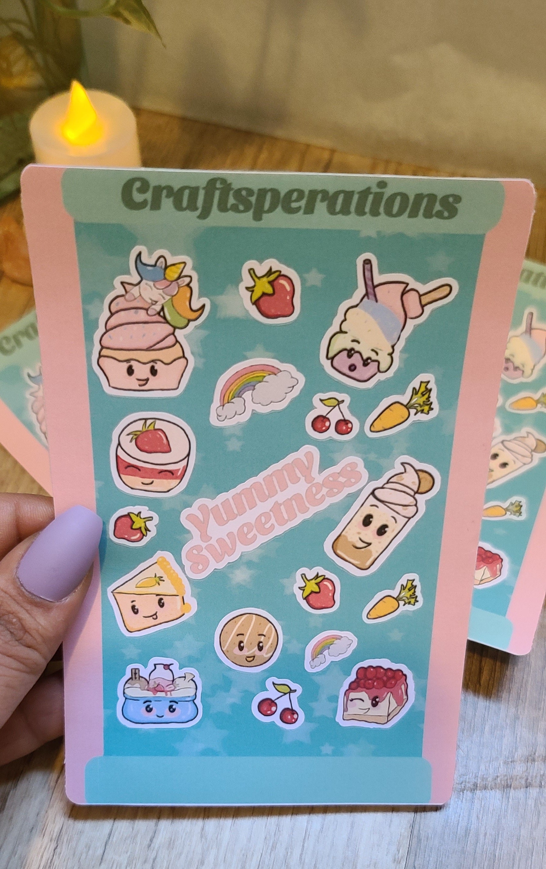 Rations Sticker Sticker Sheets – Craftsperations