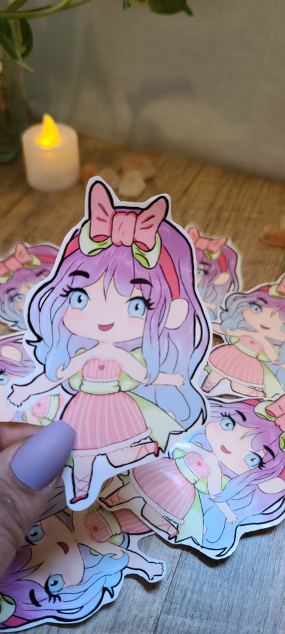 Pastel Girl Sticker