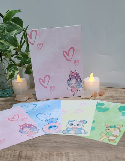 Pastel Memo pads