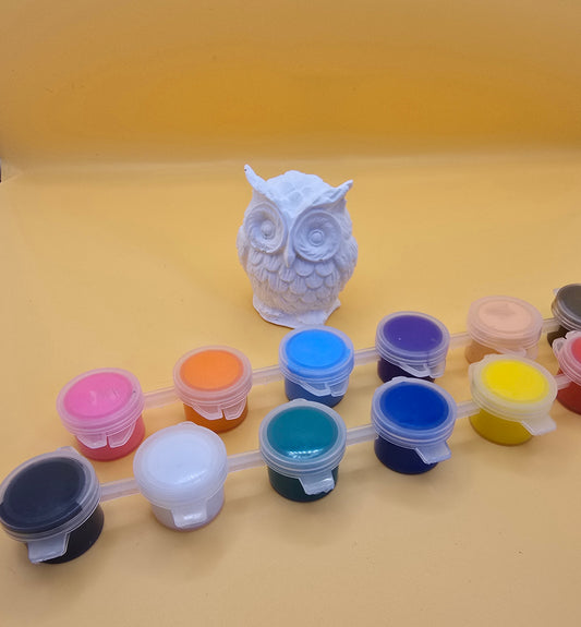DIY Ceramic Owl