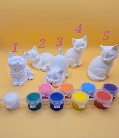 DIY Ceramic cats