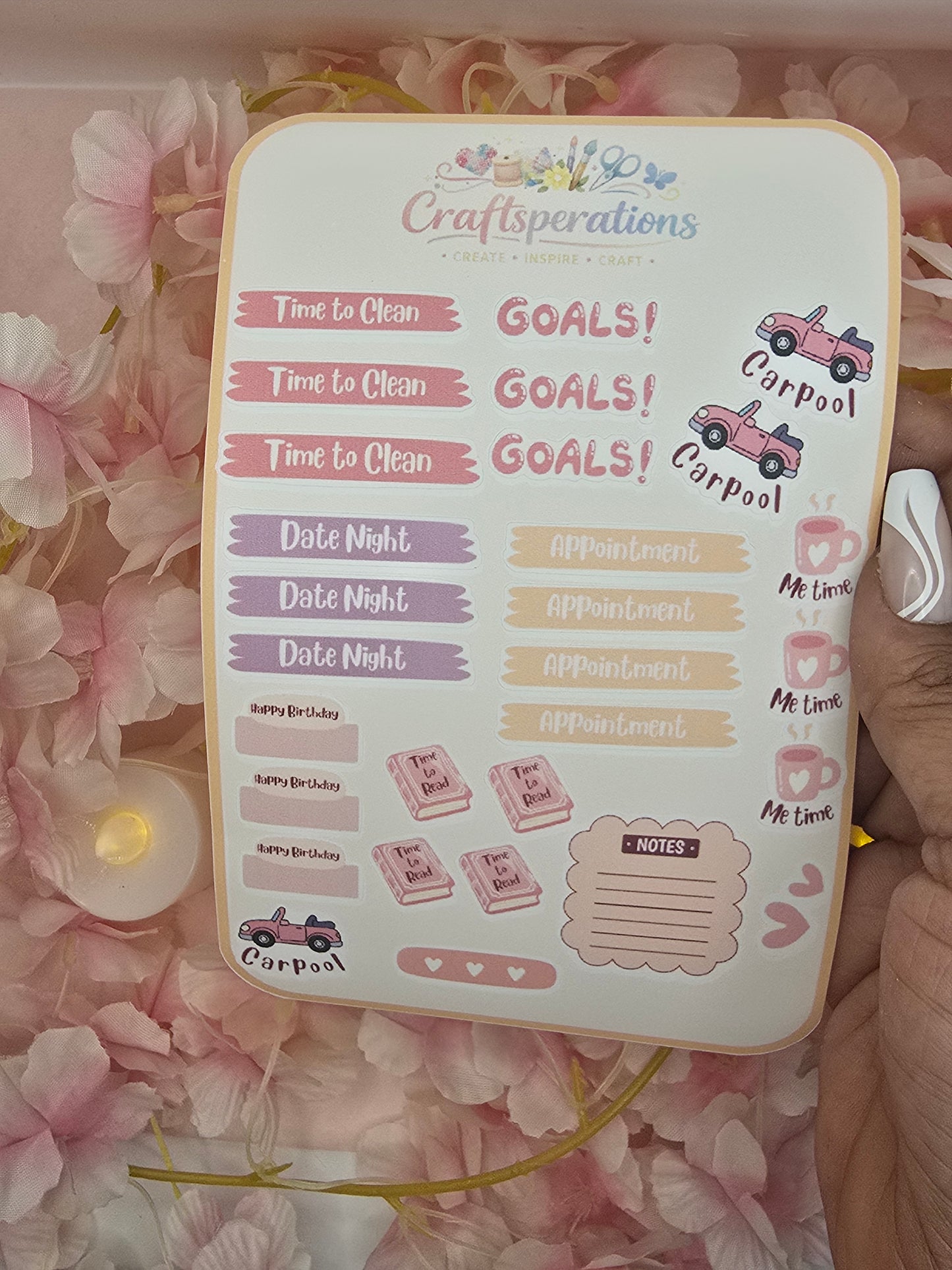 Planner Sticker Sheet