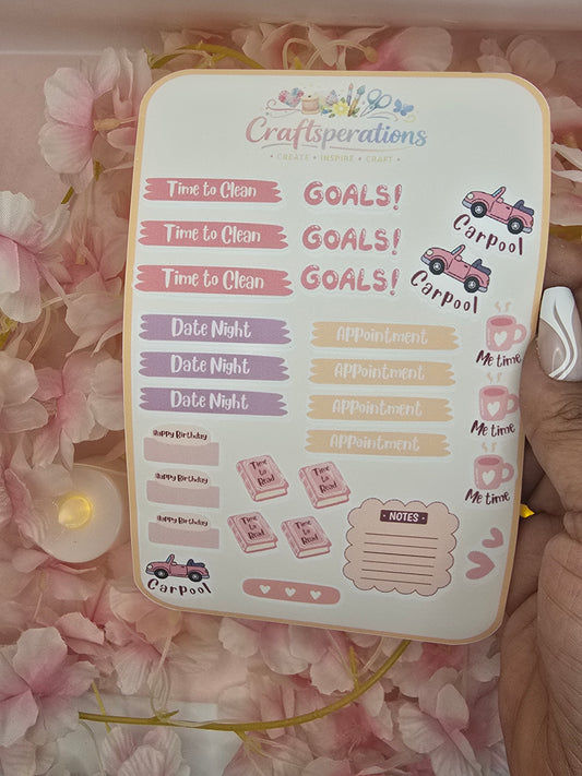 Planner Sticker Sheet