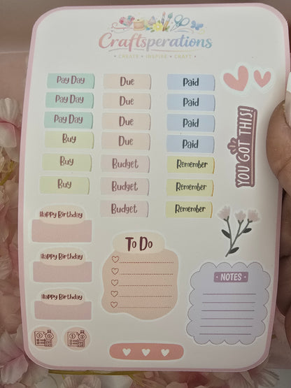 Planner Sticker Sheet