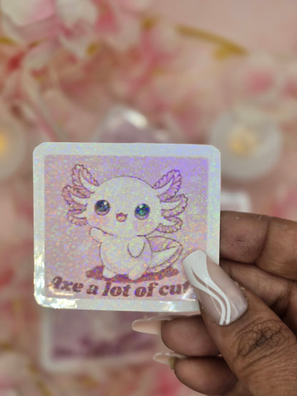 Axe A lot Of Cute sticker