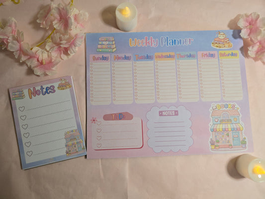 Bookish Planner Pad Set