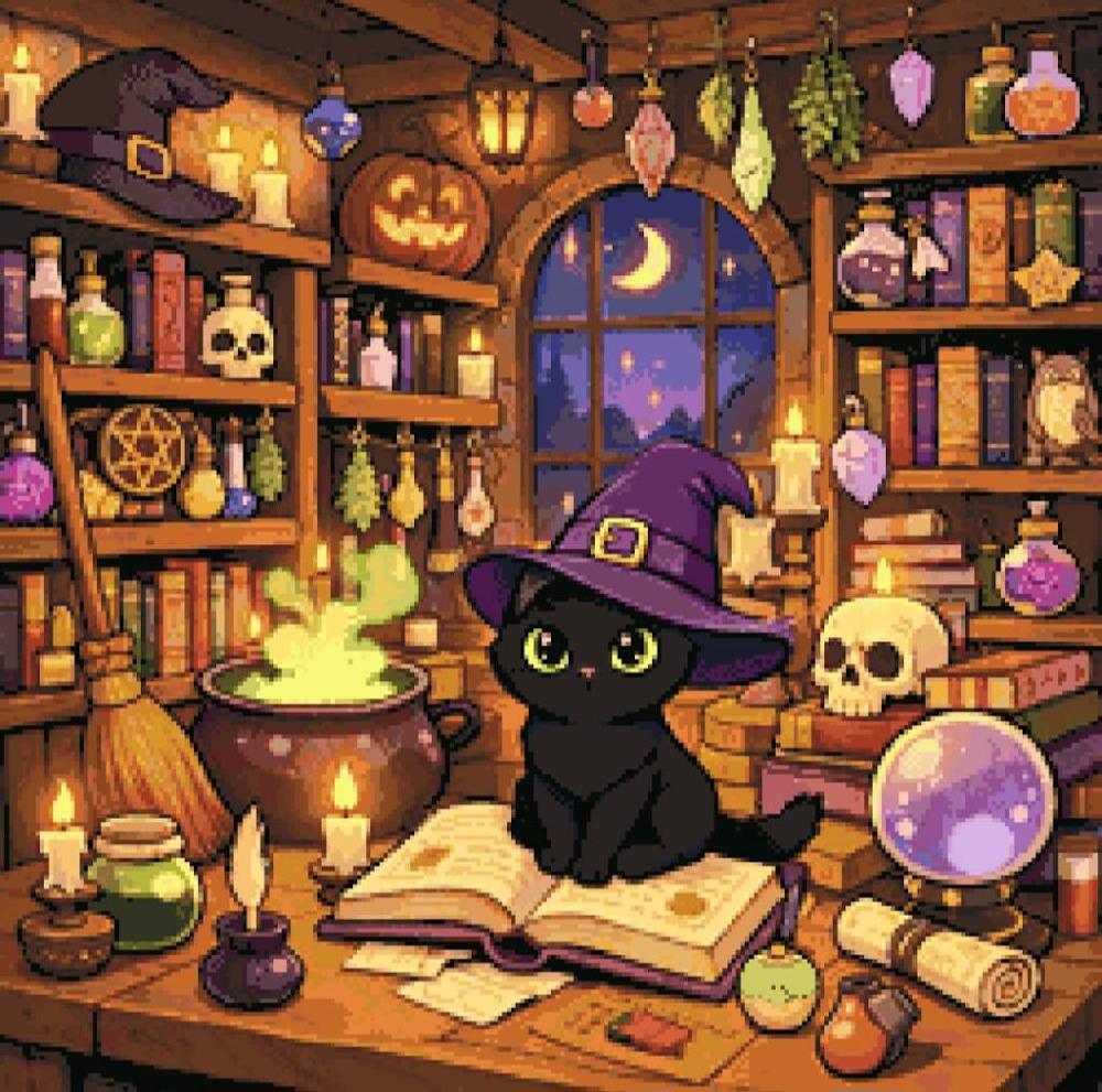 Accidental Spell Cross Stitch Pattern